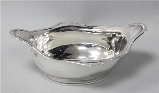 A late Victorian quatrefoil shaped bowl, Holland, Aldwinckle & Slater, London, 1895,